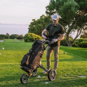 KVV 3 Wheel Golf Push Cart